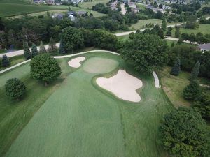 Davenport Aerial 4th Green